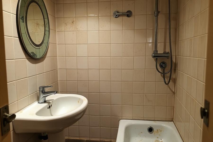 Înainte: Curățenie profundă · Baie